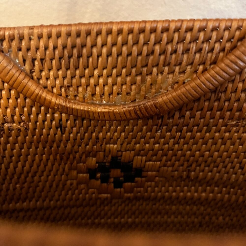 HANDWOVEN ATA Grass Bag VINTAGE - Picture 4 of 4